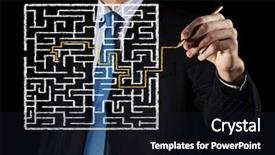  Presentation with close up view of the compass on old paper - Beautiful theme featuring exit plan - close up view of businessman backdrop and a  colored foreground