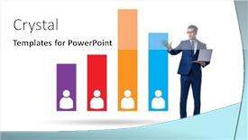  Presentation with elections - Slide deck enhanced with exit-poll-concept-for-elections and a white colored foreground