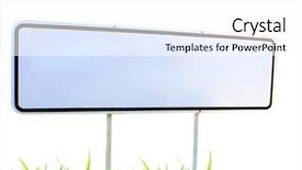  Presentation with green traffic light - Beautiful PPT layouts featuring exit ramp - traffic sign green backdrop and a white colored foreground