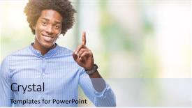  Presentation with sun rising over north america - Colorful PPT theme enhanced with exited and happy number one backdrop and a light blue colored foreground