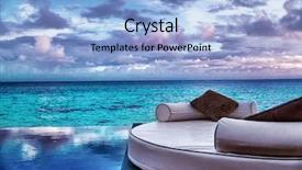  Presentation with honeymoon - Presentation consisting of exotic places - luxury beach resort beautiful cozy background and a light blue colored foreground