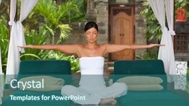  Presentation with indonesia - PPT layouts with exotic surrounding bali indonesia background and a  colored foreground