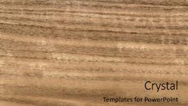  Presentation with wood wood grain - Audience pleasing slide deck consisting of exotic venner wood grain for textures and layering backdrop and a coral colored foreground