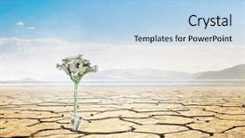  Presentation with media - Colorful slide deck enhanced with expansion - make your income grow mixed backdrop and a light blue colored foreground