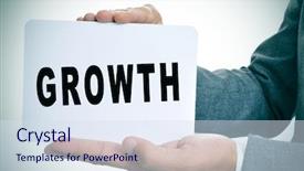  Presentation with no bullying text - PPT layouts enhanced with expansioncard - young businessman showing a signboard background and a sky blue colored foreground