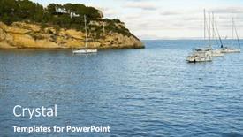  Presentation with romance - Presentation design enhanced with experience-the-romance-of-mallorca and a teal colored foreground