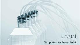  Presentation with experience - Presentation theme enhanced with experience-with-bacteria-to-obtain background and a sky blue colored foreground