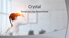  Presentation with virtual technology - Amazing presentation having experiencing virtual technology world mixed backdrop and a  colored foreground