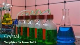  Presentation with industrial waste - Slide deck enhanced with experiments-with-obtaining-electricity background and a forest green colored foreground