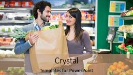  Presentation with hydroponics vegetables hydroponic vegetable - Cool new theme with expire - couple holding a bag full backdrop and a coral colored foreground