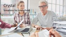  Presentation with new ideas - Colorful slides enhanced with ideas and opinion about new backdrop and a mint green colored foreground