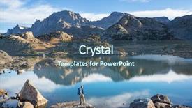  Presentation with wyoming - Audience pleasing presentation consisting of exploration geology - hike in wind river range backdrop and a ocean colored foreground