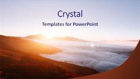  Presentation with perfect for - Colorful PPT layouts enhanced with explore the beauty of earth backdrop and a lemonade colored foreground