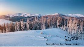  Presentation with fairy tale - Presentation design featuring explore the beauty of earth background and a light blue colored foreground