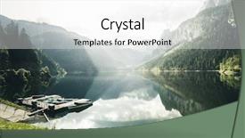  Presentation with earth tone - Audience pleasing PPT theme consisting of explore the beauty of earth backdrop and a white colored foreground