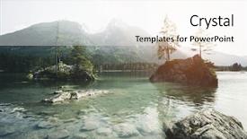  Presentation with earth land - Slides consisting of explore the beauty of earth background and a pink colored foreground