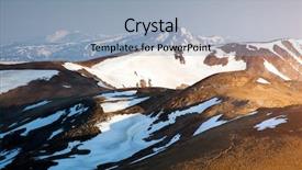  Presentation with filtered sunlight path - Slide set consisting of explore the beauty of earth background and a  colored foreground