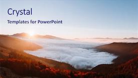  Presentation with perfect for corruption - PPT layouts enhanced with explore the beauty of earth background and a sky blue colored foreground