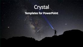  Presentation with explorer - Amazing PPT theme having explorer with the persaids meteor backdrop and a black colored foreground