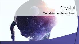  Presentation with world - Audience pleasing presentation theme consisting of exploring this great world mixed backdrop and a white colored foreground