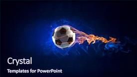  Presentation with game of life conway - Slide set consisting of explosive sign - game hottest moments background and a  colored foreground