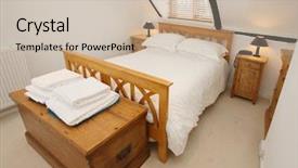  Presentation with country brunei - Beautiful slide deck featuring asian mother hugging her baby and pointing at free space for text in the mountains ropeway with funicular and dramatic sky at the background backdrop and a violet colored foreground