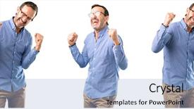  Presentation with power energy - Audience pleasing PPT theme consisting of expressing big success power energy backdrop and a  colored foreground