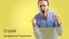  Presentation with power energy - Colorful PPT layouts enhanced with expressing big success power energy backdrop and a  colored foreground