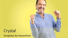  Presentation with power energy - Presentation design having expressing big success power energy background and a  colored foreground