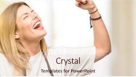  Presentation with energy power - Slide deck featuring expressing big success power energy background and a lemonade colored foreground