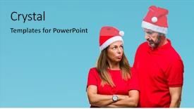  Presentation with negative - Beautiful presentation featuring expression on face with cross backdrop and a  colored foreground