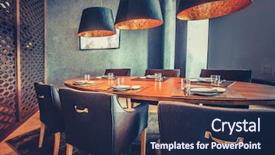  Presentation with royal blue - PPT layouts with exquisite combination the royal blue background and a navy blue colored foreground