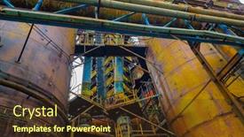  Presentation with metallurgical - Beautiful presentation featuring exterior-of-an-abandoned-metallurgical backdrop and a tawny brown colored foreground