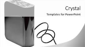  Presentation with white - Amazing presentation having external hard drive isolated backdrop and a white colored foreground