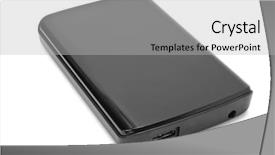  Presentation with hard disk drive - Beautiful theme featuring happy family at christmas holding gifts against fir tree forest and snowflakes backdrop and a lemonade colored foreground