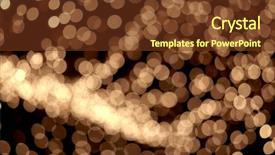  Presentation with sparkly bokeh lights pastel - Audience pleasing slides consisting of extravagant festival - beautiful christmas lights festive bokeh backdrop and a tawny brown colored foreground