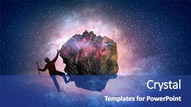  Presentation with extreme - PPT layouts featuring extreme climbing is his adrenaline background and a  colored foreground