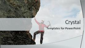  Presentation with extreme - Cool new slide deck with extreme climbing is his adrenaline backdrop and a  colored foreground