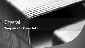  Presentation with extreme - Presentation theme consisting of extreme-close-up-shot background and a dark gray colored foreground