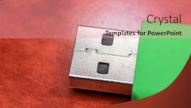  Presentation with flash - PPT layouts enhanced with extreme-close-up-shot background and a coral colored foreground