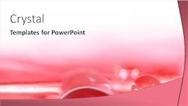  Presentation with water droplets - Presentation design with extreme-close-up-shot background and a white colored foreground