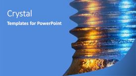  Presentation with yellow wood - Theme enhanced with extreme-close-up-view background and a teal colored foreground