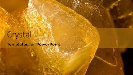  Presentation with extreme - Slide deck featuring extreme-closeup-of-amber-necklace background and a  colored foreground