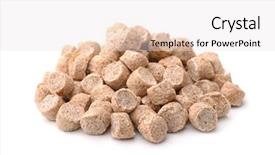  Presentation with wheat bran - Amazing theme having extruder - extruded wheat bran isolated backdrop and a lemonade colored foreground