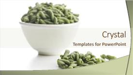  Presentation with spinach - Cool new PPT layouts with extruder - uncooked spinach gemelli pasta isolated backdrop and a soft green colored foreground