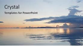  Presentation with sunset drinks - Presentation with eye storm - seascape and sunset background and a lemonade colored foreground