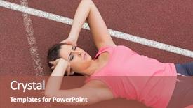  Presentation with sporty - PPT theme enhanced with fire fighter connecting hoses in background and a light gray colored foreground.