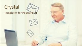  Presentation with meditation children education school - Colorful presentation theme enhanced with eyeglasses filling a form backdrop and a cream colored foreground