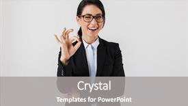  Presentation with formal - Beautiful PPT theme featuring eyeglasses standing in the office backdrop and a gray colored foreground