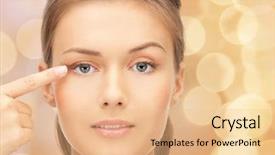  Presentation with health - Slides featuring  background and a  colored foreground